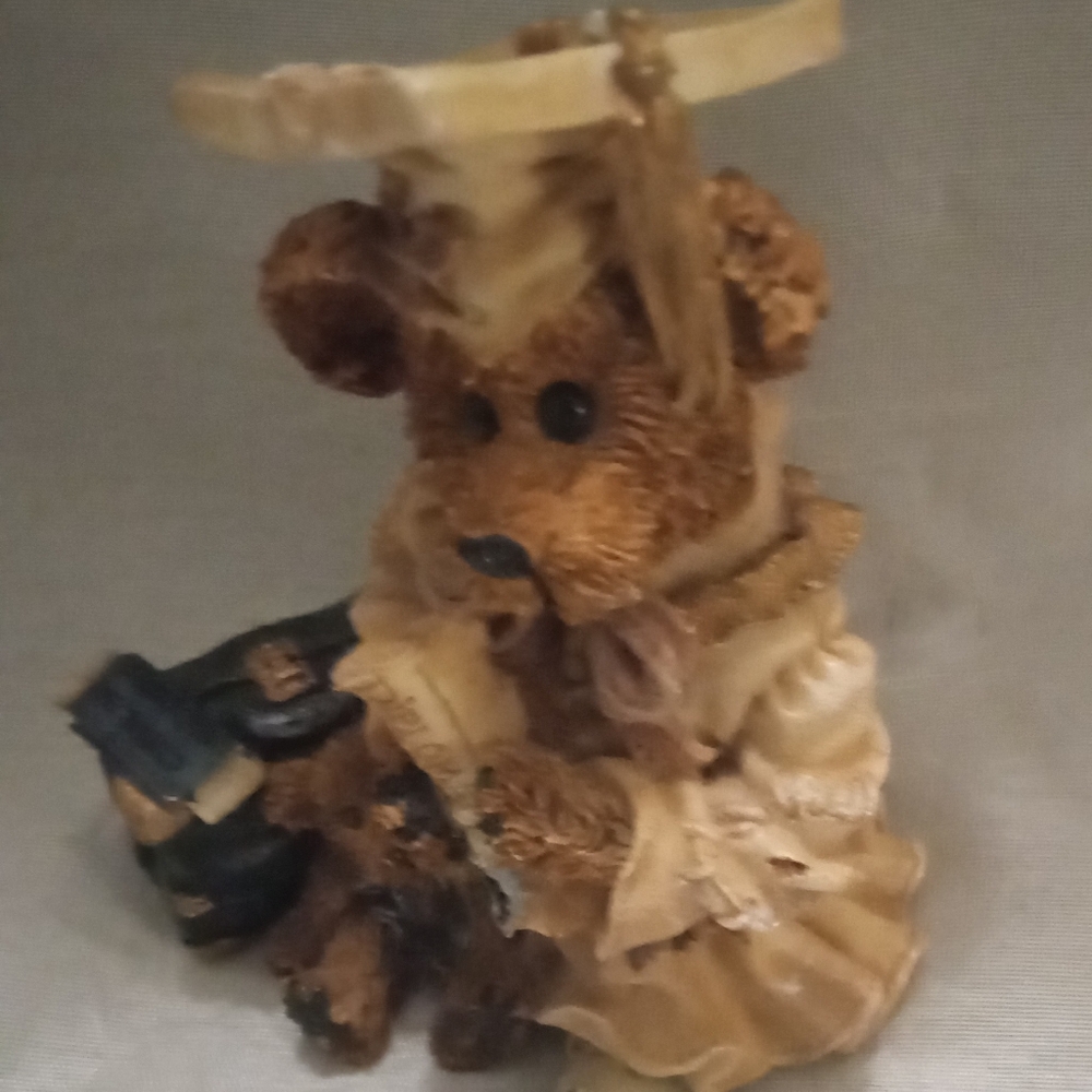 Boyds Bears Angel Bear Figurine - Brown and Cream